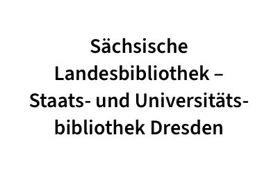 Sächsische Landesbibliothek – Staats- und Universitätsbibliothek Dresden